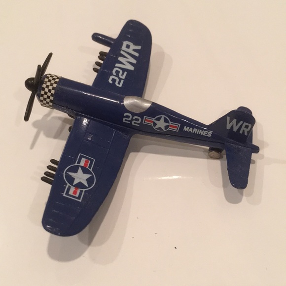 unknown Other - Corsair Model Plane with Mini Runway
